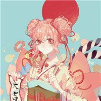 微信最新个性动漫二次元和服美女头像下载