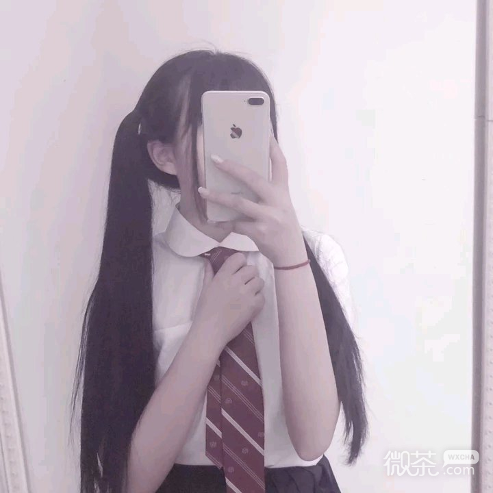 微信小清新可爱粉嫩女头
