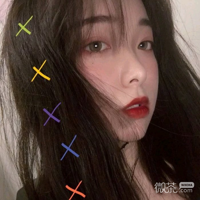 微信傲娇时尚迷人女头