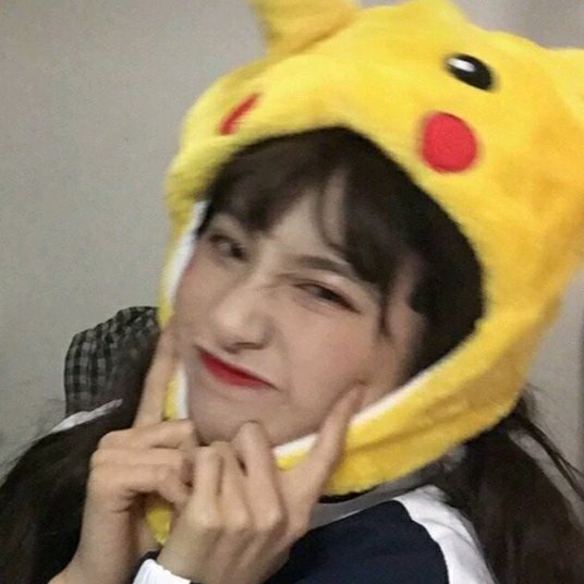 文艺小清新时尚性感微信女头