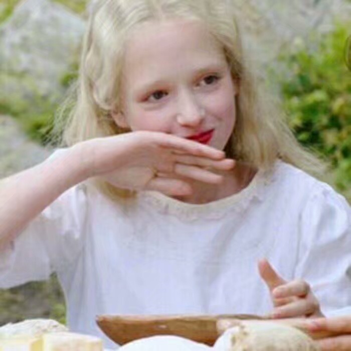 微信小清新佛系女头