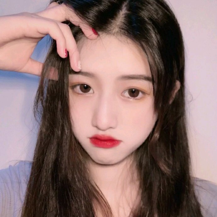 文艺小清新时尚性感微信女头