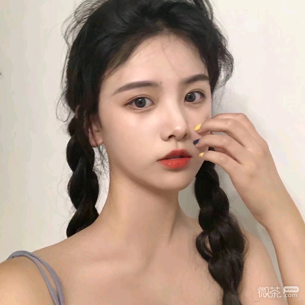 微信清新时尚阳光性感迷人女头