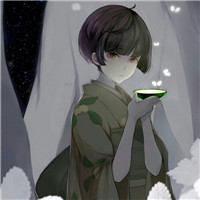 微信最新个性动漫二次元和服美女头像下载