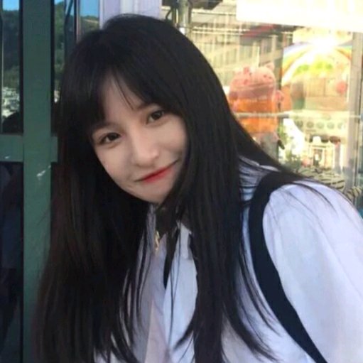 文艺小清新时尚性感微信女头