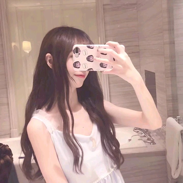 微信小清新可爱粉嫩女头