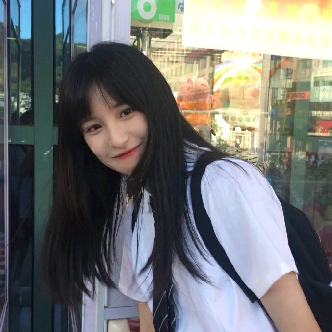 文艺小清新时尚性感微信女头