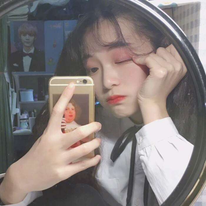 微信小清新佛系女头