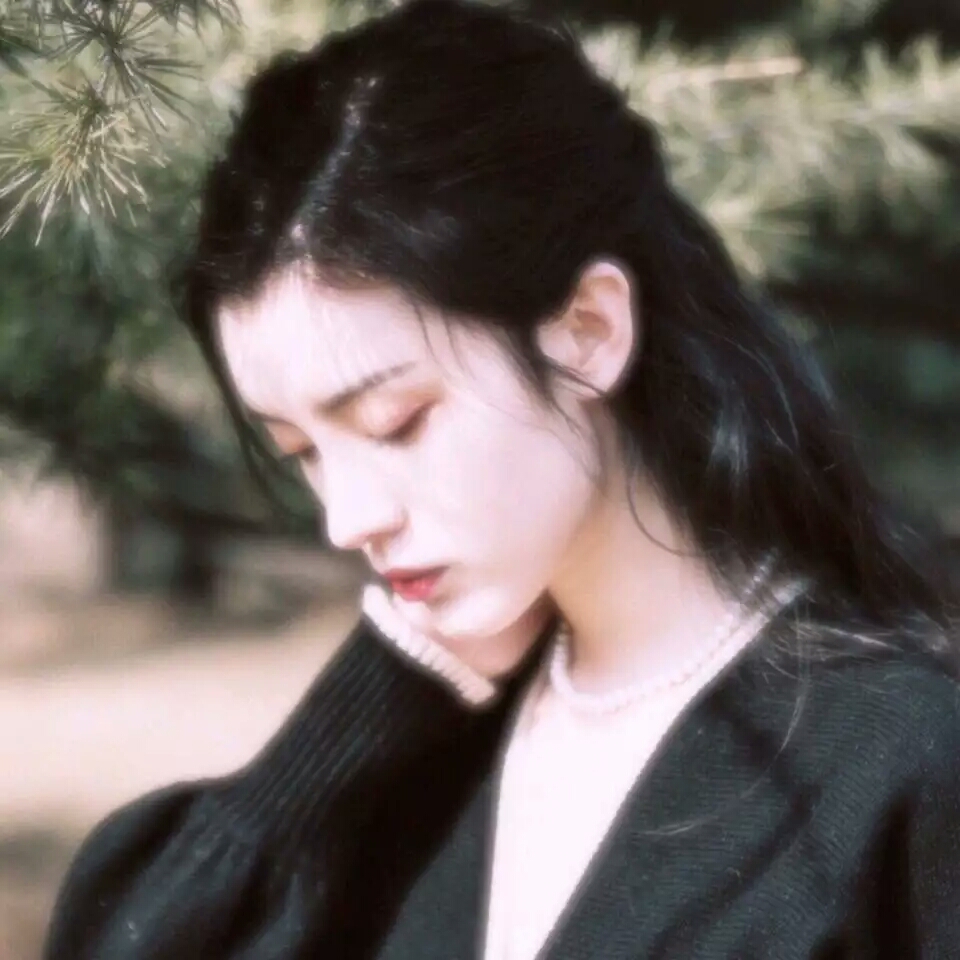 微信小清新佛系女头