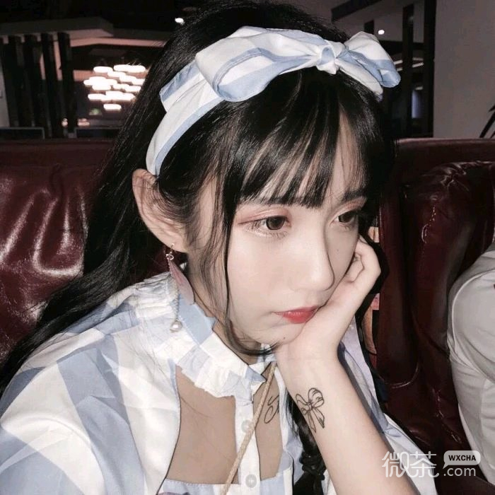 微信傲娇时尚迷人女头