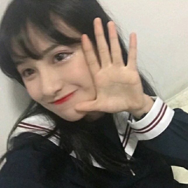 文艺小清新时尚性感微信女头