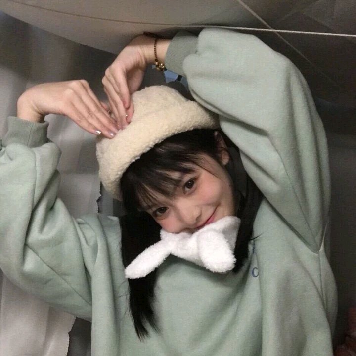 微信小清新可爱粉嫩女头