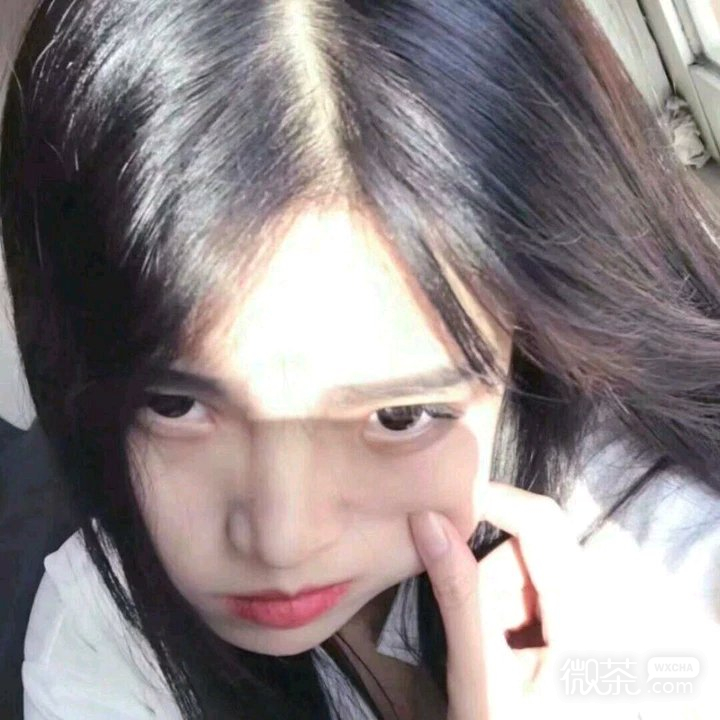 微信霸气非主流时尚迷人女头