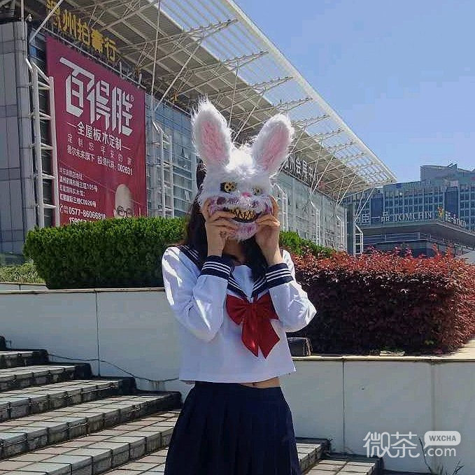微信佛系时尚小清新迷人女头