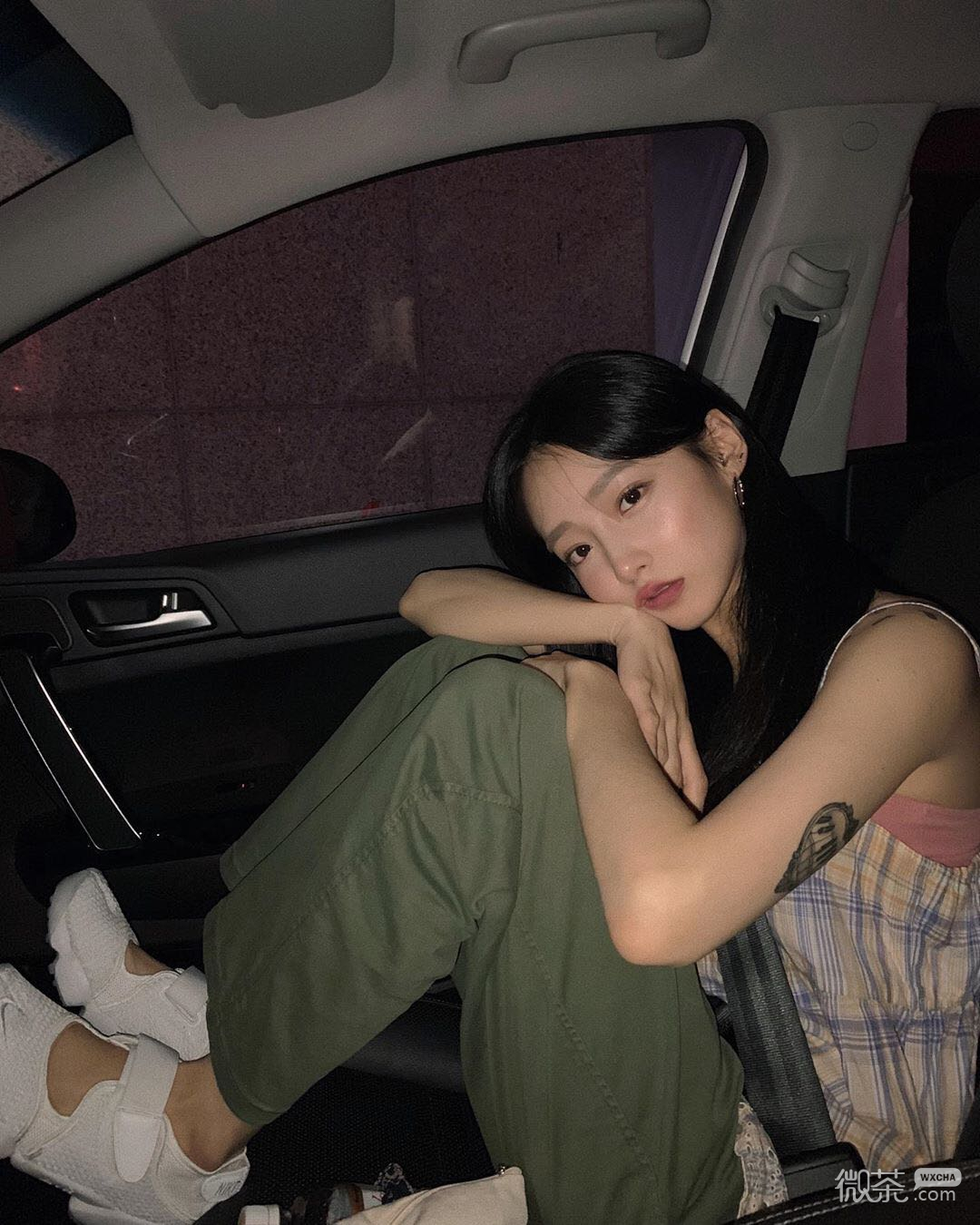 微信文艺气质性感迷人女头