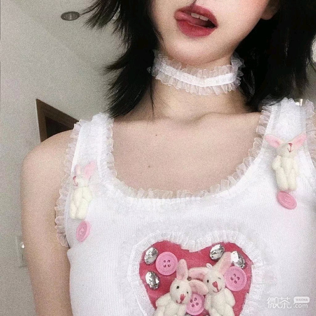 潮流清新可爱微信女头