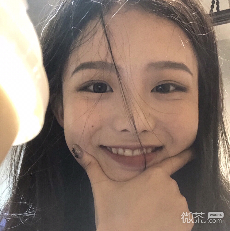 阳光小清新可爱微信女头