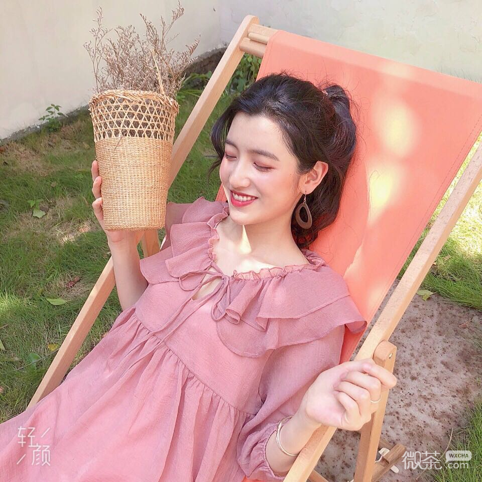文艺清新性感迷人微信女头