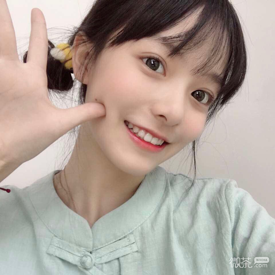文艺清新性感迷人微信女头