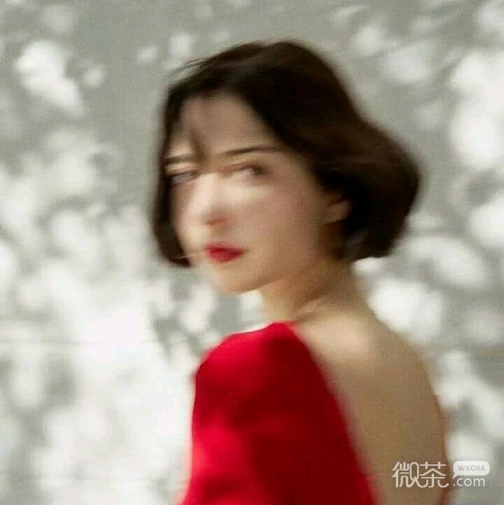 阳光小清新可爱微信女头