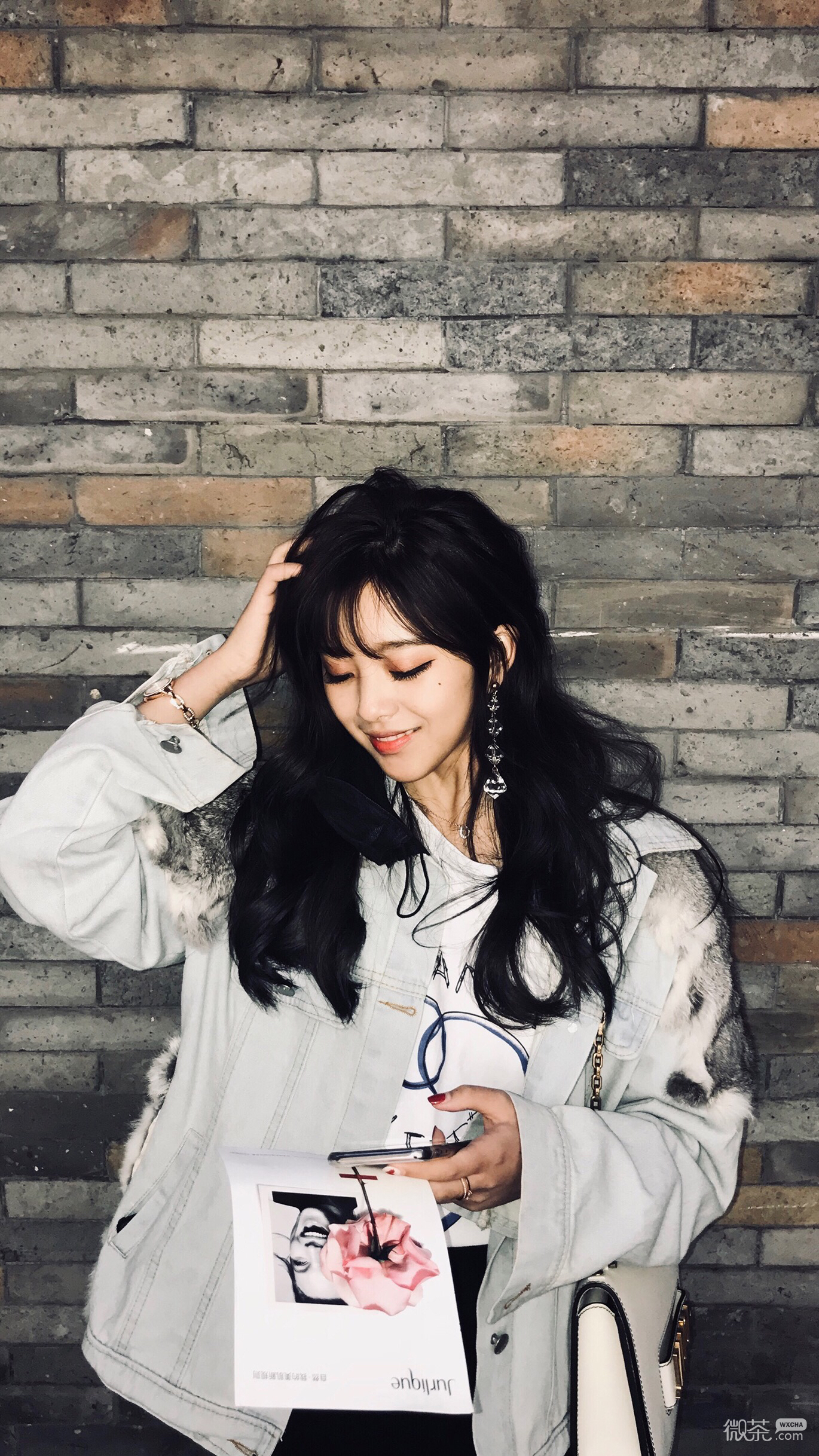 微信性感好看美女手机壁纸