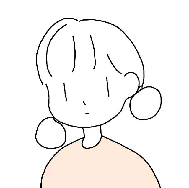 微信简约粉嫩可爱卡通女头