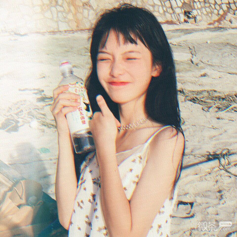 文艺清新性感迷人微信女头