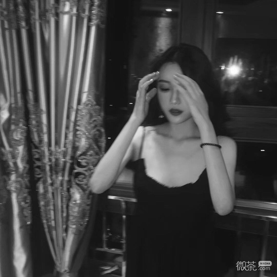 文艺清新性感迷人微信女头