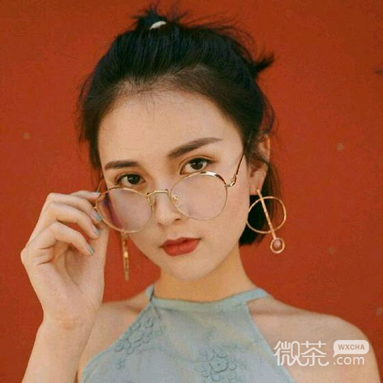 微信小清新文艺复古女头