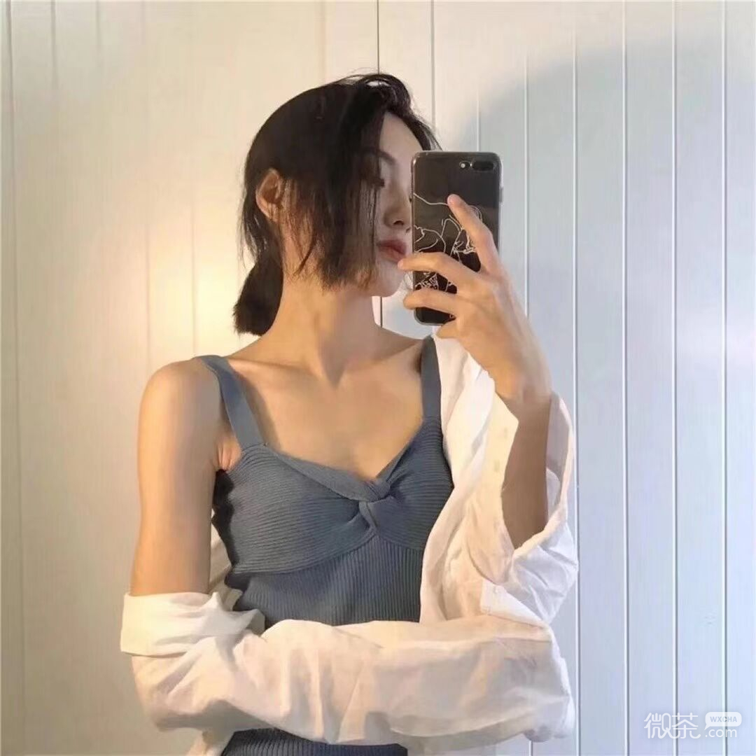 粉嫩清新好看微信女头