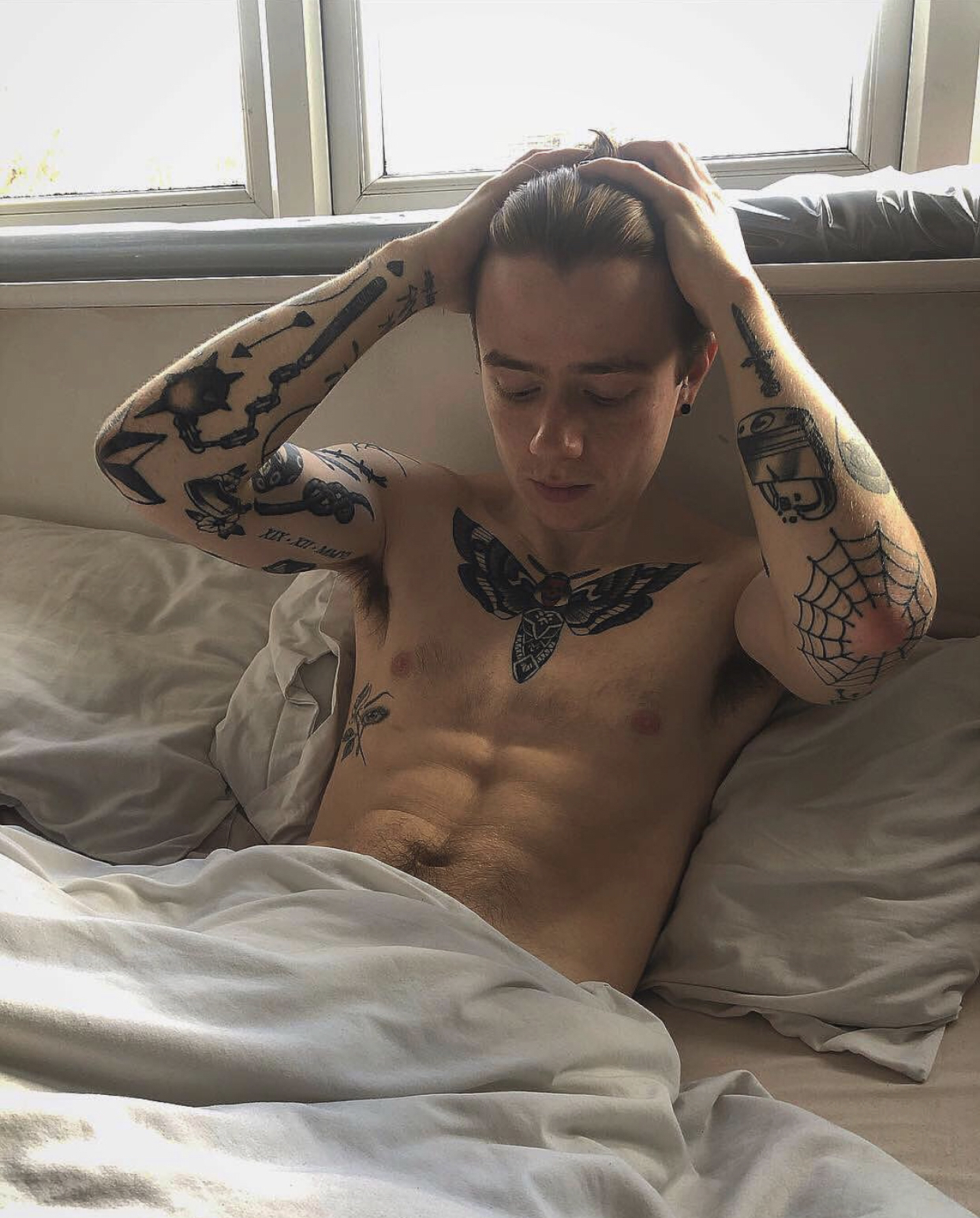 微信性感时尚清纯欧美男头