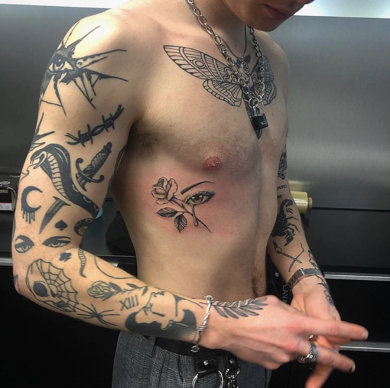 性感迷人欧美微信男头