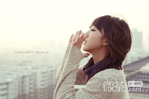 唯美小清新风格微信女生图片下载