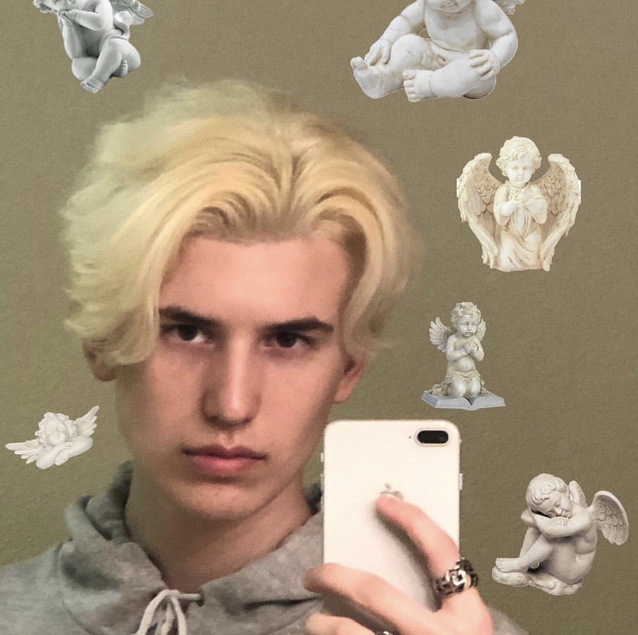 微信帅气迷人欧美男头