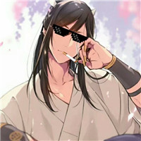 二次元马赛克墨镜男生头像合集下载