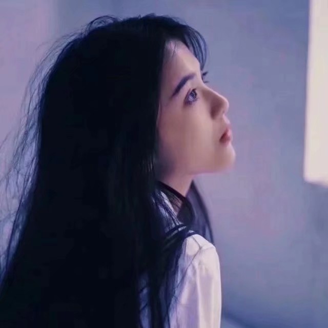 微信文艺气质森系好看女头