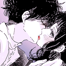 微信清新好看二次元情侣头像