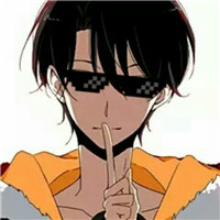 二次元马赛克墨镜男生头像合集下载