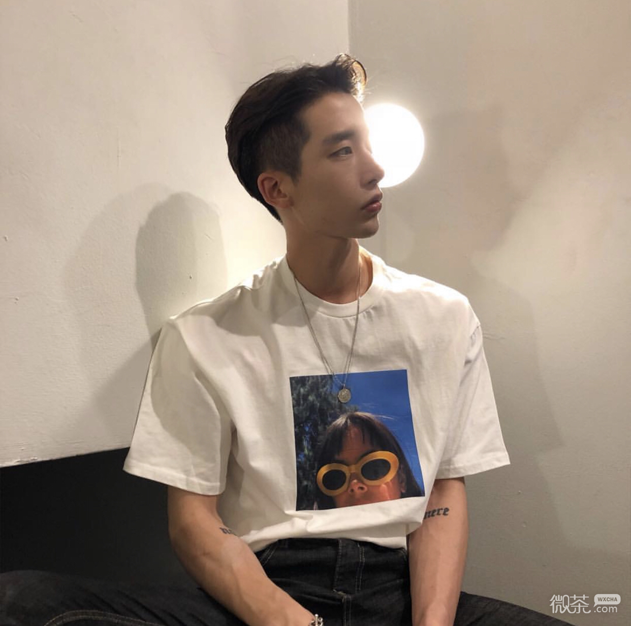 阳光帅气欧美微信男头