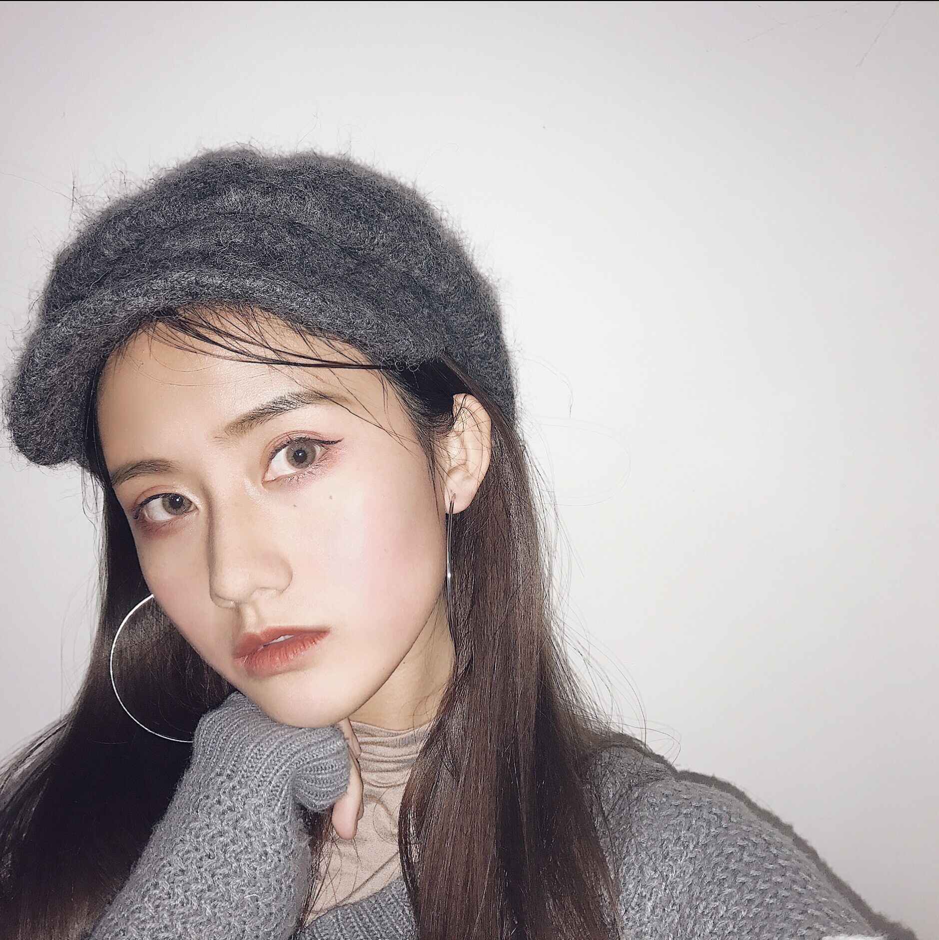 微信漂亮青春阳光女头