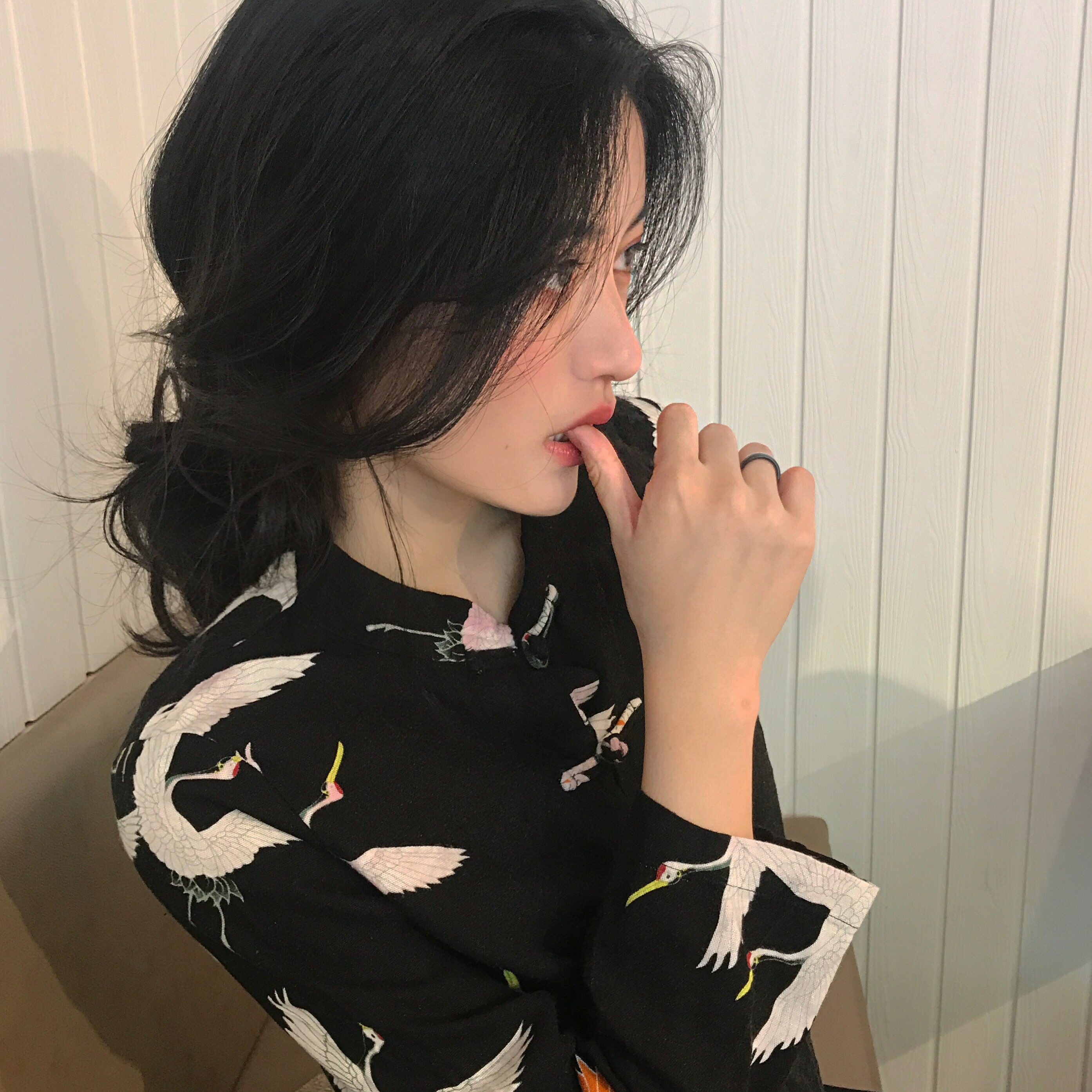 微信漂亮青春阳光女头