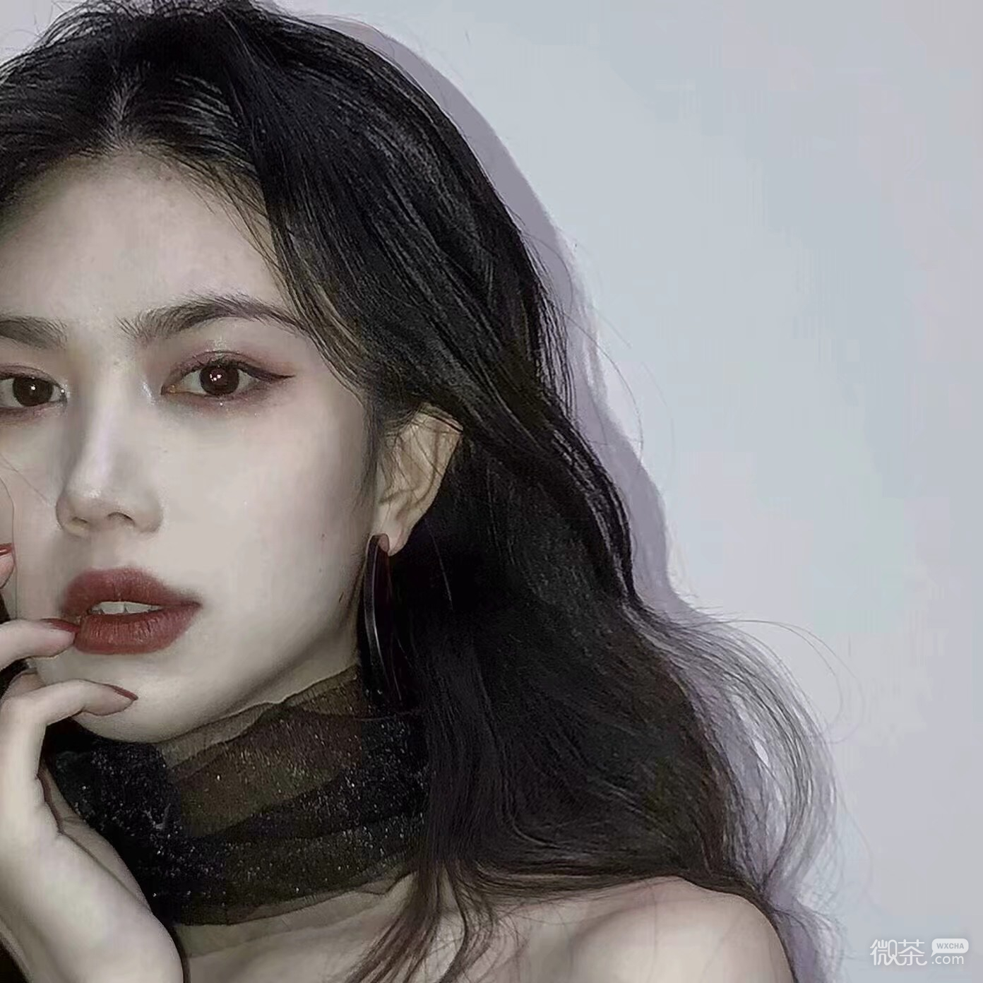 微信佛系性感女头