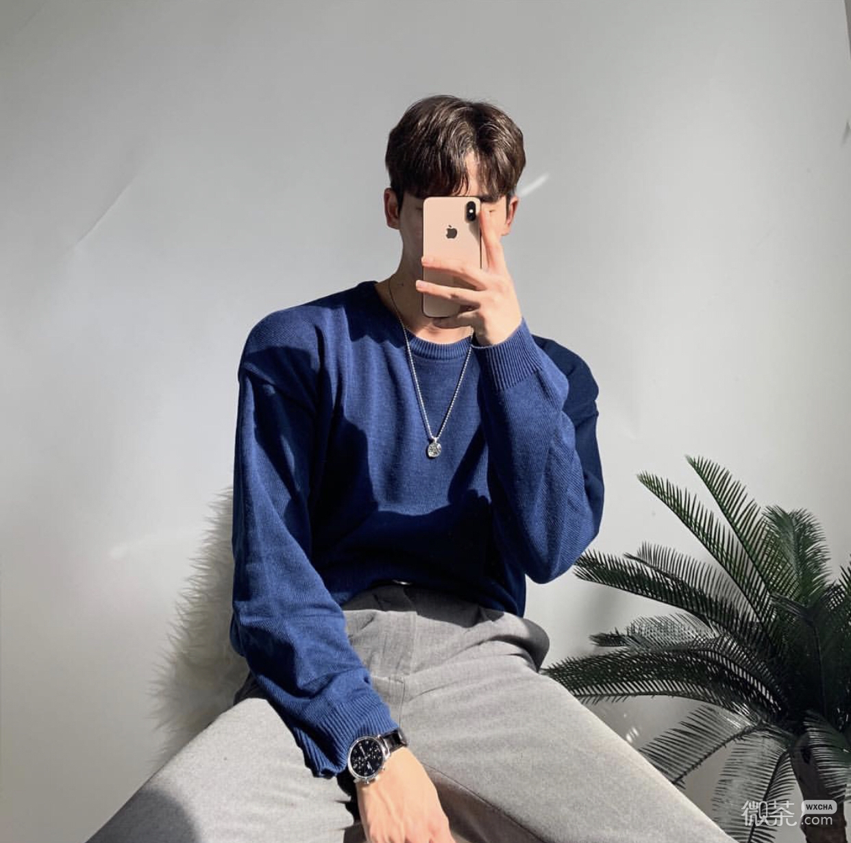 阳光帅气欧美微信男头