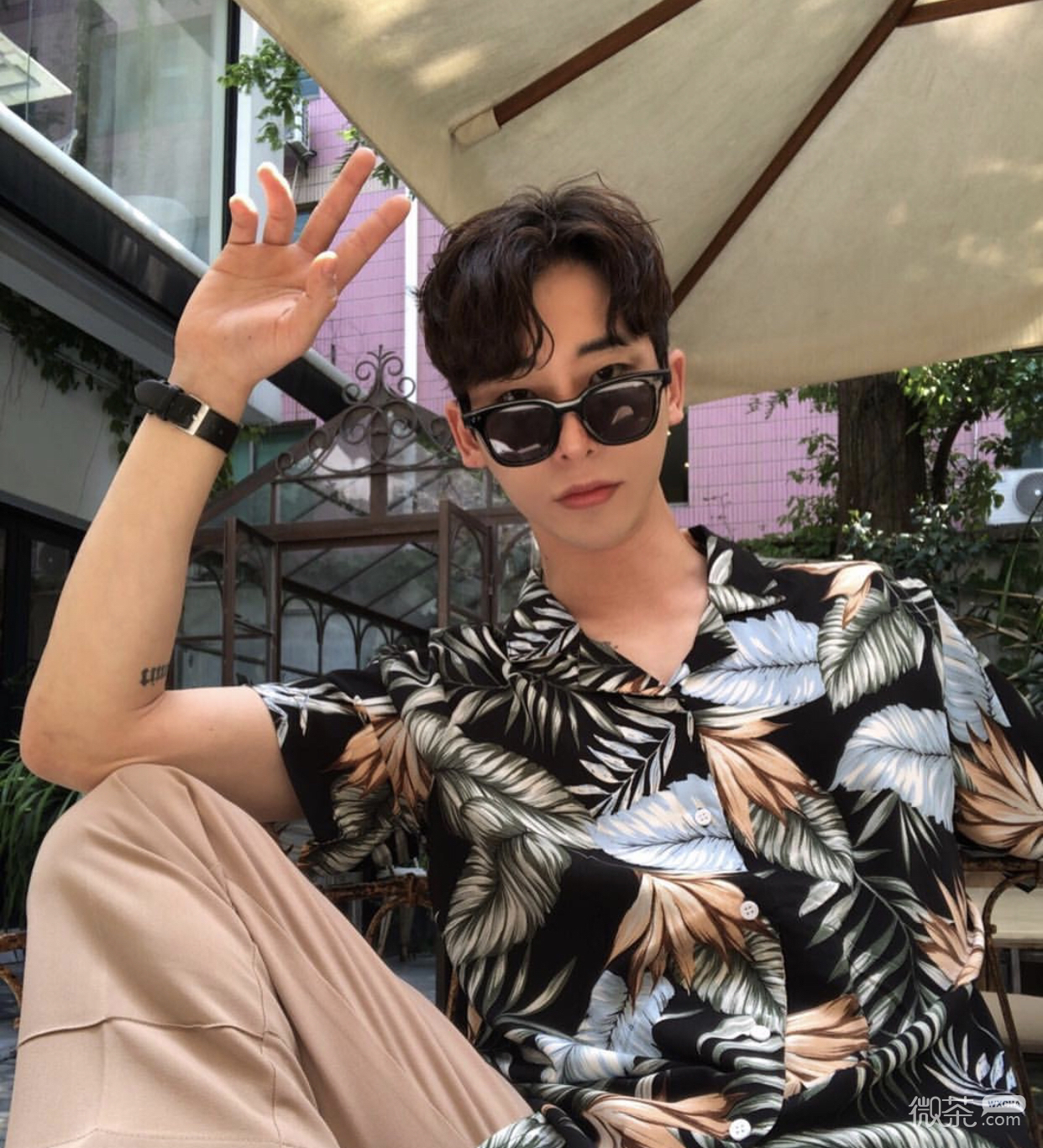 阳光帅气欧美微信男头