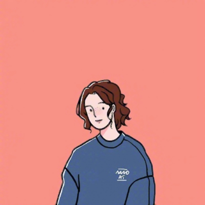 个性手绘漫画女生微信头像下载