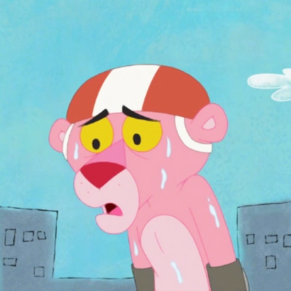 可爱搞怪的粉红豹系列微信头像下载