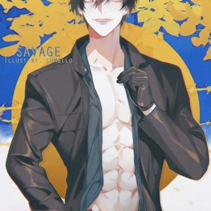 酷炫帅气的微信二次元卡通男生头像合集下载