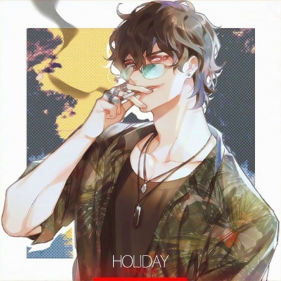 酷炫帅气的微信二次元卡通男生头像合集下载