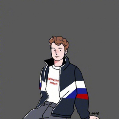 个性手绘漫画女生微信头像下载