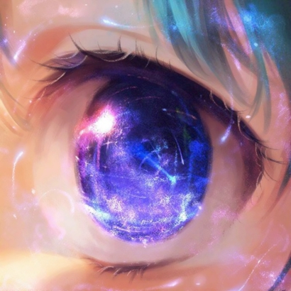 个性冷酷的微信二次元动漫女生眼睛头像下载